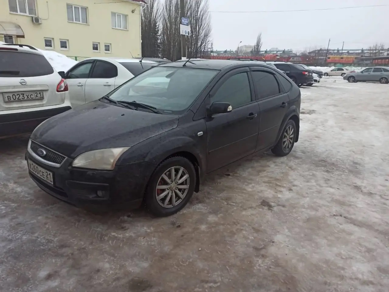 АМТС Форд Фокус, 2007 г.в., г/н К260СЕ21, VIN WF05XXWPD57T65315, цвет черный