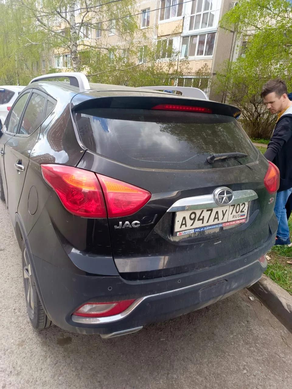 Автомобиль JAC S3, 2019 г.в., г/н А947АУ702, идентификационный номер (VINMX123BM00KK001050),