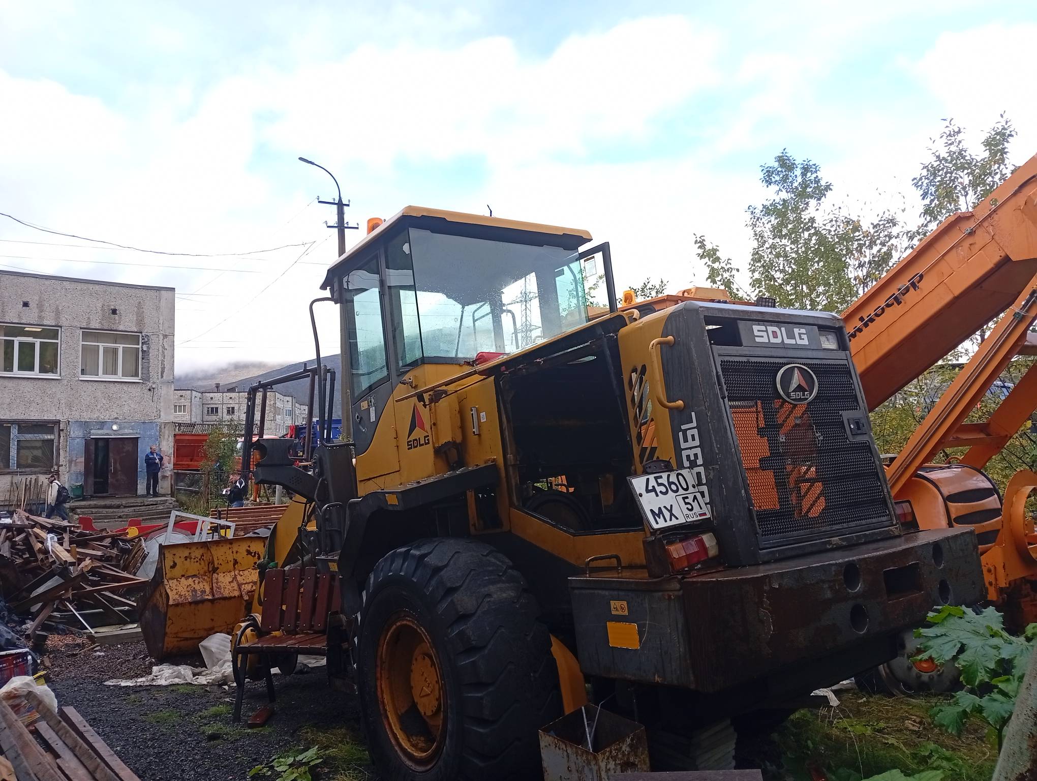 Фронтальный погрузчик SDLG 936 L, VIN VLGL936LEJ0604807, год выпуска 2018