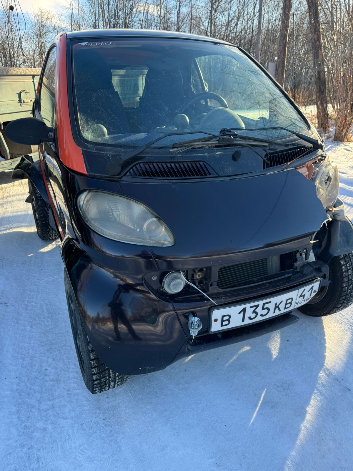 Автотранспортное средство "Мерседес-Бенс Смарт", г.р.з. В 135 КВ 41rus, 2001 г.в.