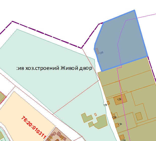 право аренды земельного участка, расположенного по адресу: Ярославская область, г.о. город Рыбинск, г.Рыбинск ш. Шекснинское, з/у 13б