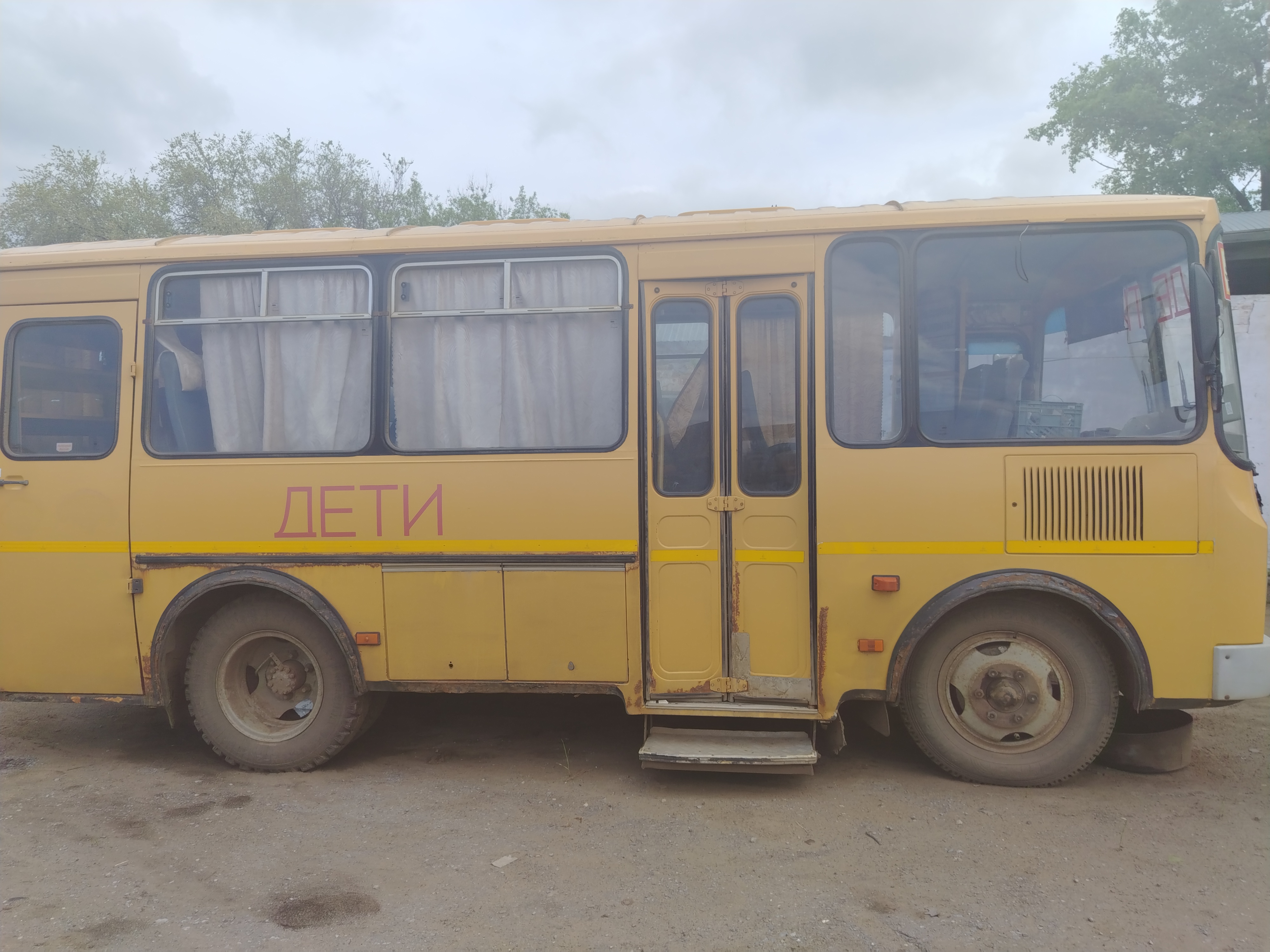 Автобус для перевозки детей, ПАЗ 32053-70, государственный регистрационный знак Е780ОВ/161, 2012 года выпуска, цвет желтый, VIN Х1М3205СХС0004154