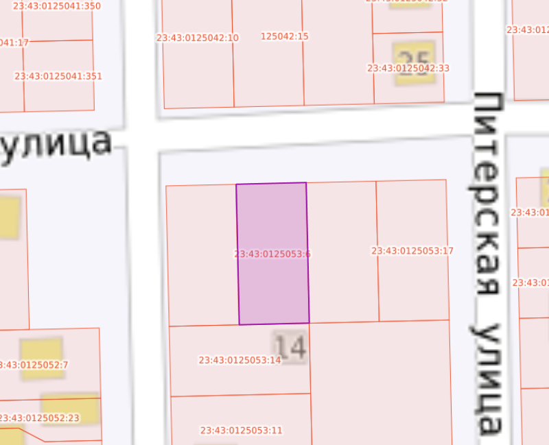 ЛОТ № 1156-З Право заключения договора аренды земельного участка, расположенного по адресу: Местоположение установлено относительно ориентира, расположенного в границах участка. Почтовый адрес ориентира: Краснодарский край, город Краснодар, п. Индустриальный, ул. Удачная, 22, площадь 800 кв. м, форма собственности: неразграниченная, категория земель: земли населённых пунктов, с кадастровым номером 23:43:0125053:6