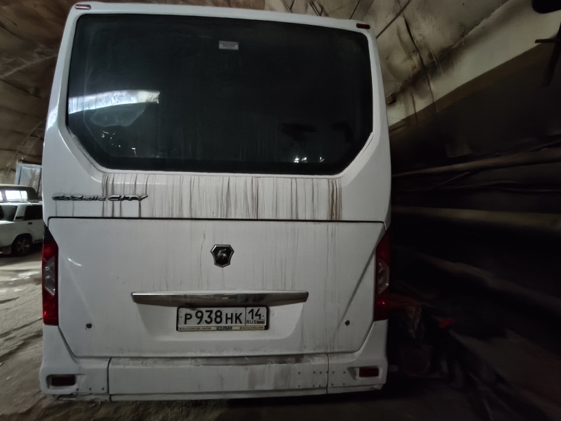 ГАЗ GAZELLE CITY A68R52, рег. номер Р938НК14, 2023 г.в., VIN X96A68R52R0026728. Местонахождение: РС(Я), Олекеминский р-н. Собственник МАУ "СЭГХ" МО ГОРОД ОЛЕКМИНСК.