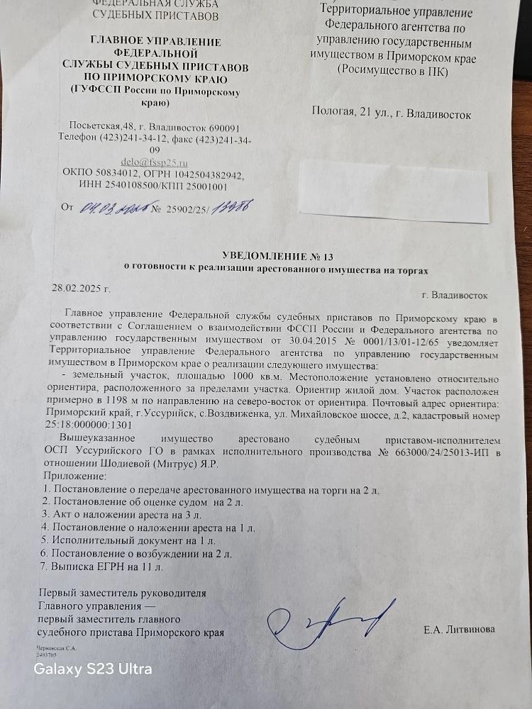 Земельный участок площадью 1000 кв. м, с кадастровым номером 25:18:000000:1301