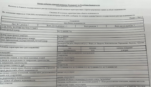 Право заключения договора доверительного управления в отношении объектов централизованных систем водоснабжения, водоотведения, отдельных объектов таких систем, находящихся в собственности городского поселения город Янаул муниципального района Янаульский район Республики Башкортостан