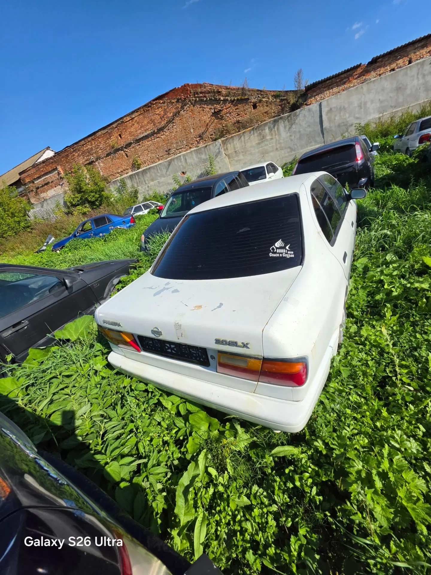 Автомобиль НИССАН ПРИМЕРА, 1991 г. в., г/н Н410КВ196, VIN SJNBCAP10U0067206