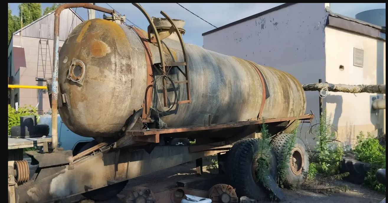 Прицеп МЖТ-10 (бочка с заводским номером 91616)