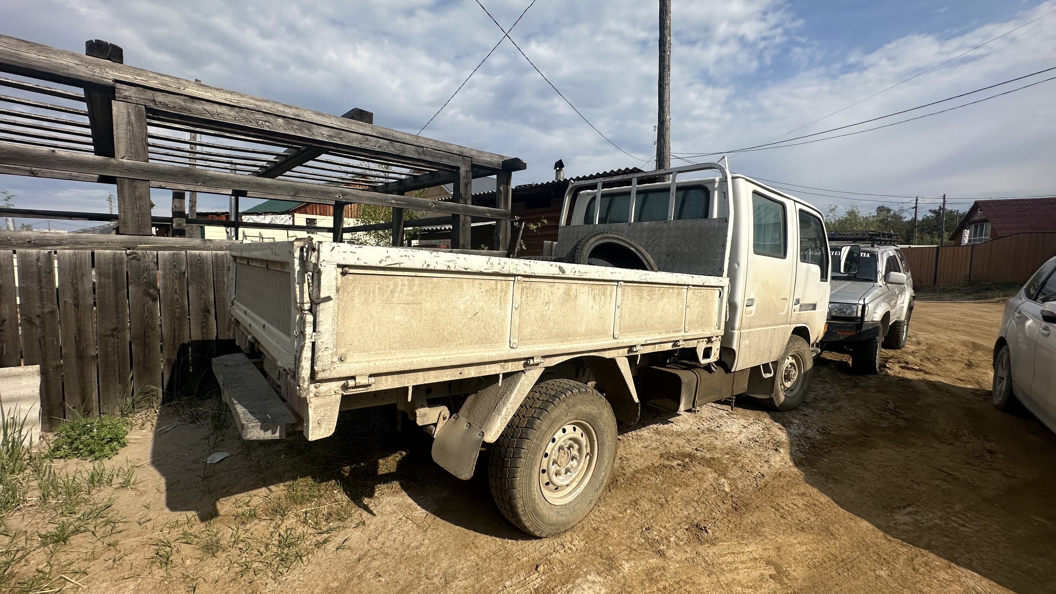 Грузовой бортовой, Nissan Atlas, 1998 г.в., г/н С737МС14, цвет белый, номер шасси (рамы) R8F23001690, № двигателя 059631, объем двигателя 3153.000 см. куб., мощность двигателя 97.800 кВт., мощность двигателя 133.000 л.с. Местонахождение: РС(Я). Собственник Петров В.В.