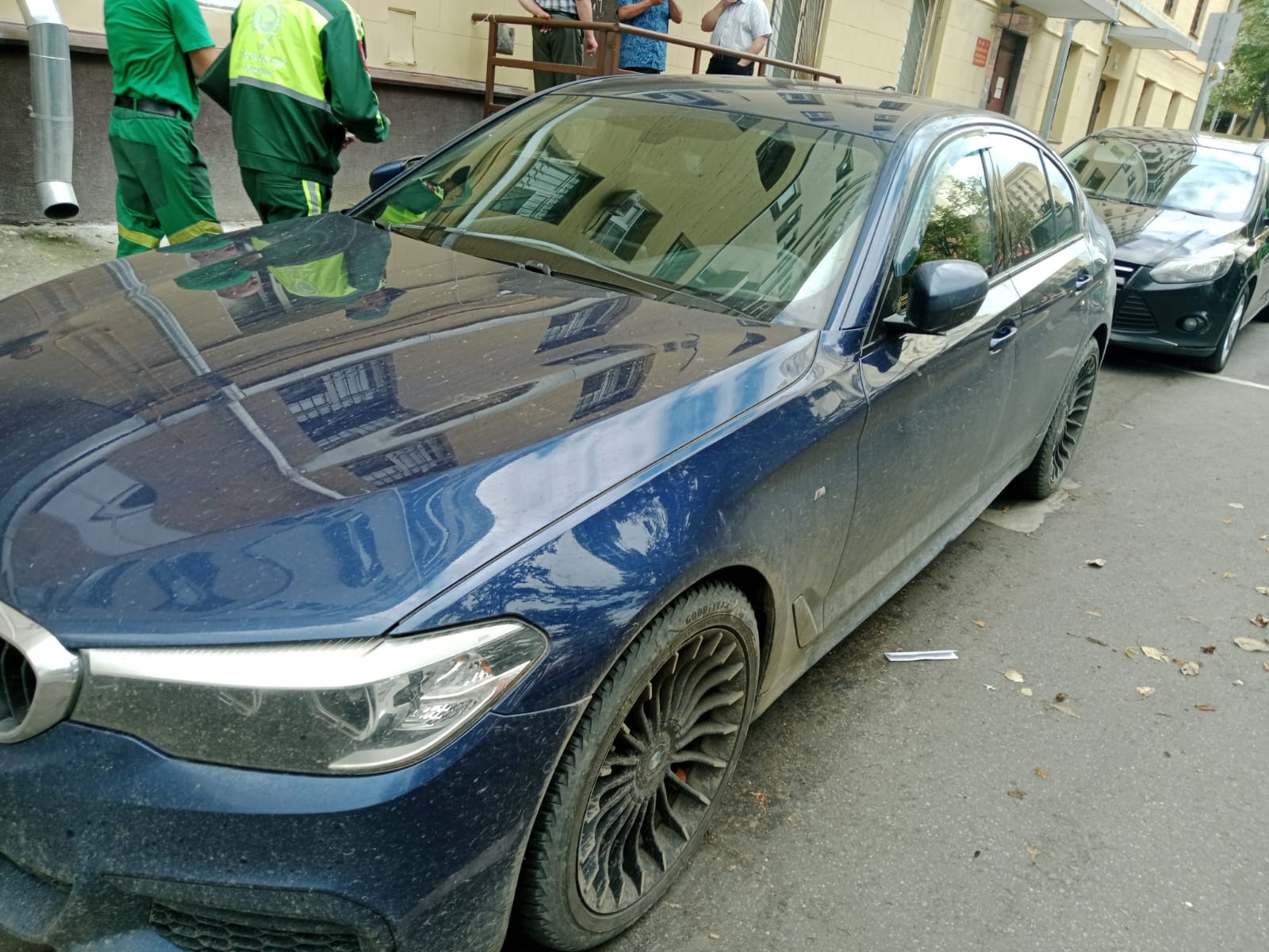 АМТС БМВ 520D XDRIVE, 2018гв, г/н К887КА797, цвет синий, VIN X4XJC59460WB54617
