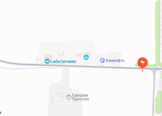 РФ, РБ, Абзелиловский район, СП Краснобашкирский сельсовет, а/д Магнитогорск-Аэропорт, на 9 км + 11 м, по направлению движения в г. Магнитогорск