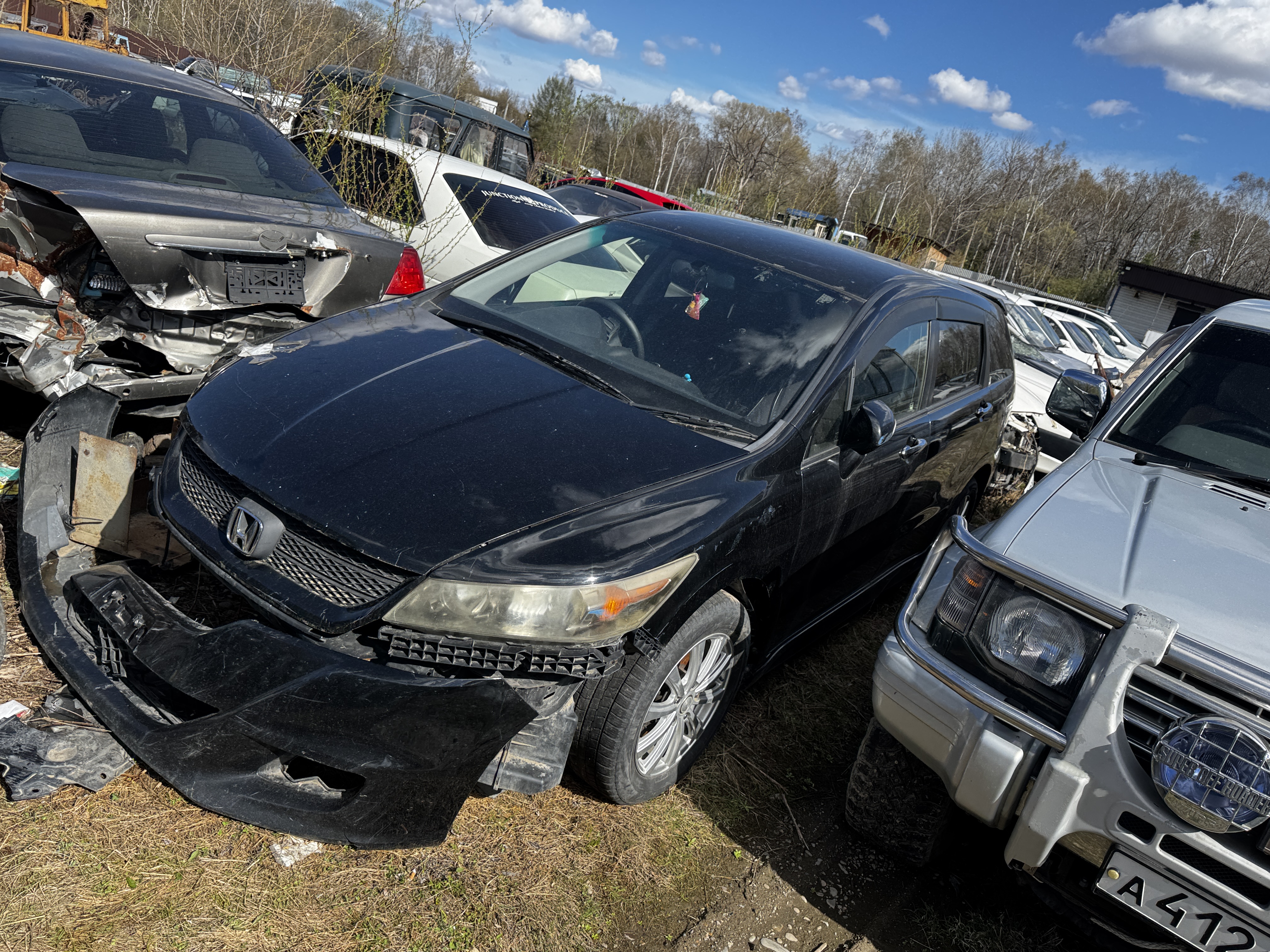 Автомобиль марки Honda Stream,г/н У176УС27, 2012 г.в.,№ кузова RN73200256,цвет черный