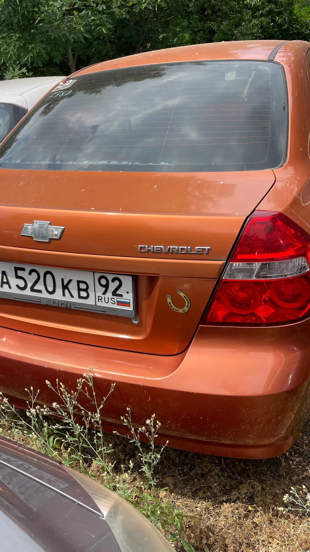 Автомобиль CHEVROLET AVEO, 2006 года выпуска, г/н А520КВ92, VIN: KL1SF69YE7B086362.