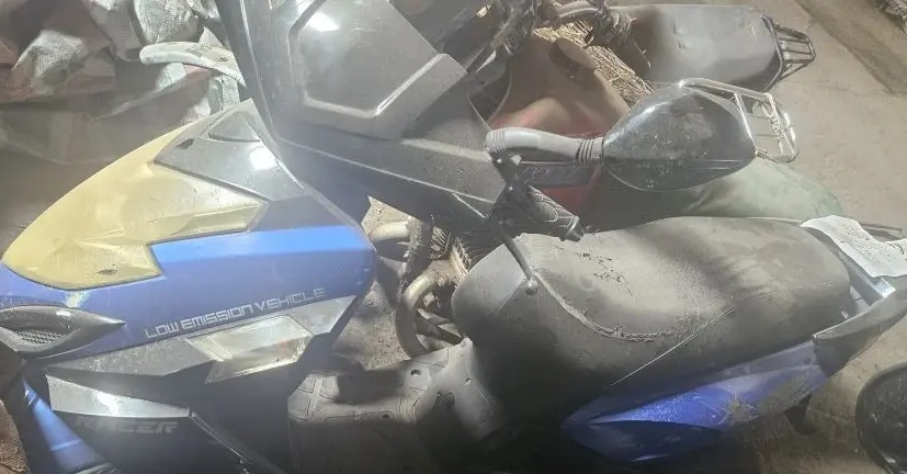 Мопед Racer RC50QT-15K.,без грз,синего цвета