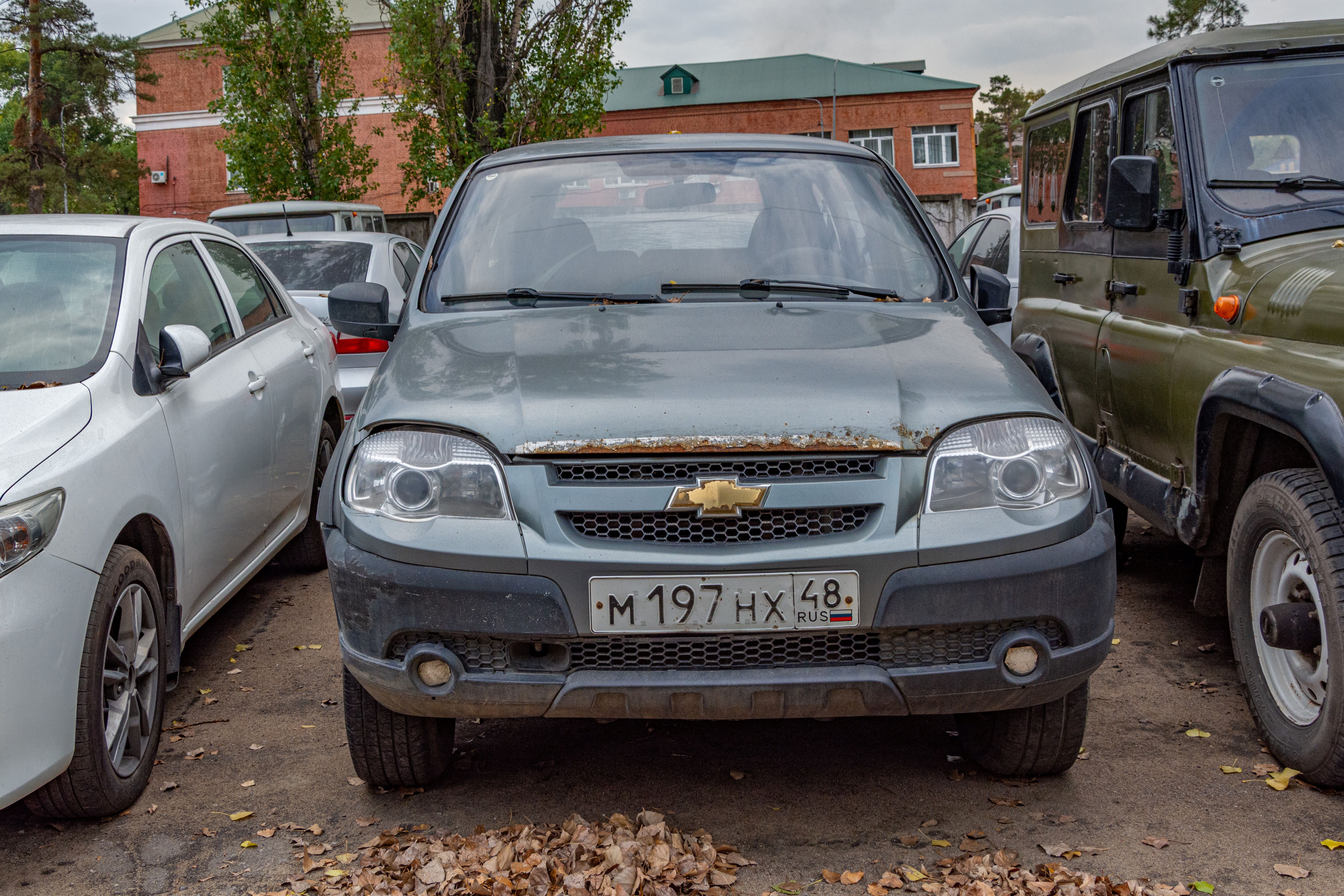 Автомобиль легковой, марка, модель ТС: CHEVROLET NIVA, 212300-55; 2013 года выпуска, идентификационный номер (VIN): X9L212300D0492193; модель и номер двигателя – 2123, 0516843, цвет кузова – темно-серый металлик по адресу: Липецкая обл., г. Липецк, ул. 9 Мая, д.20а