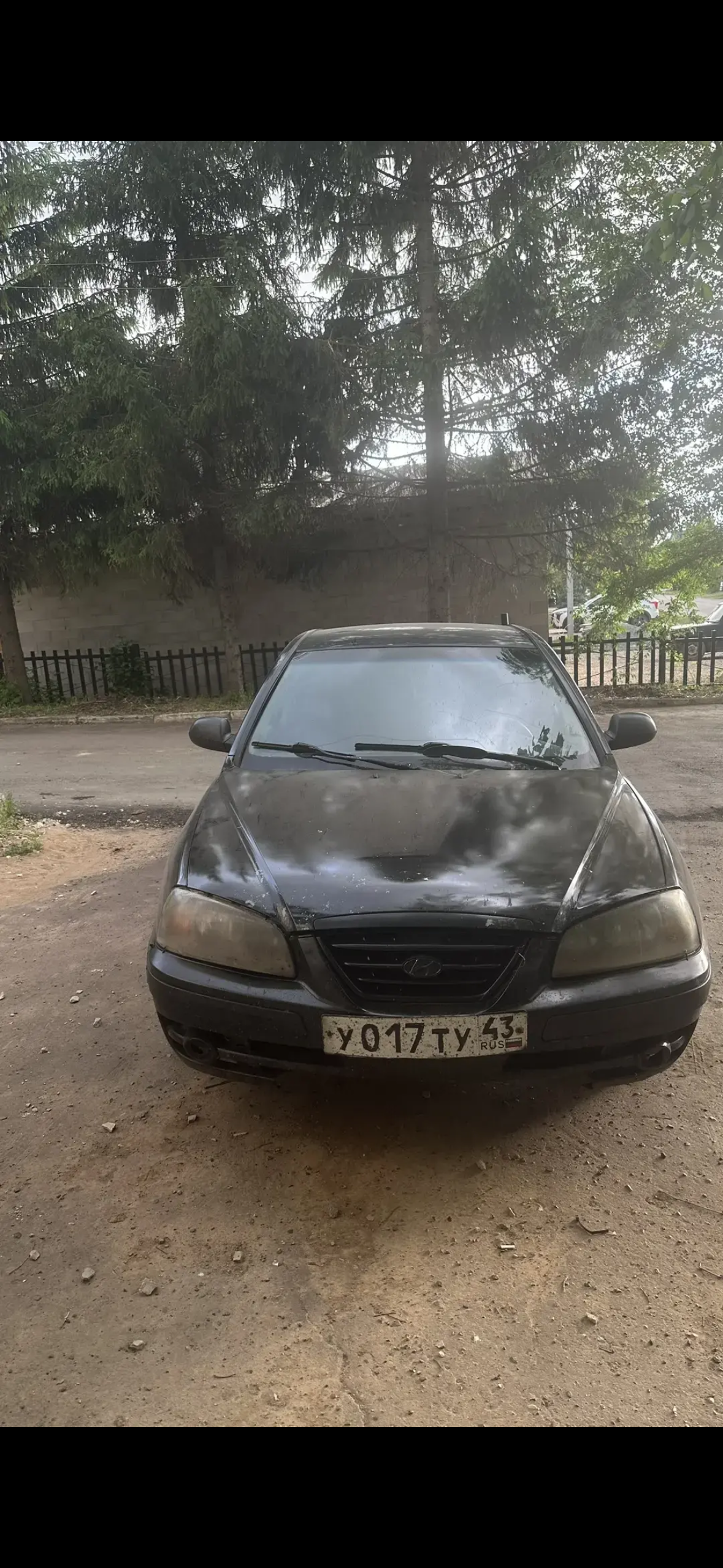 Легковой автомобиль HYUNDAY ELANTRA, VIN: KMHDM41BP5U116020, г/н У017ТУ43, 2005 г.в., номер кузова KMHD41BP5U116020, цвет-черный
