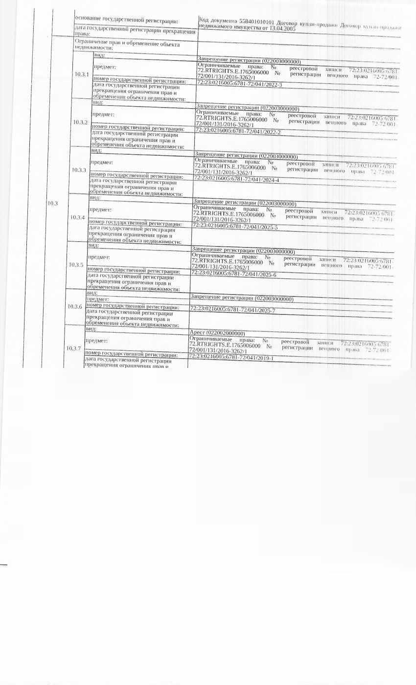 Нежилое помещение, площадь 17,1 кв.м., кадастровый номер: 72:23:0216005:6781, г. Тюмень, ул. Герцена, 72, рег.№ 72-012123-ГМУ-7