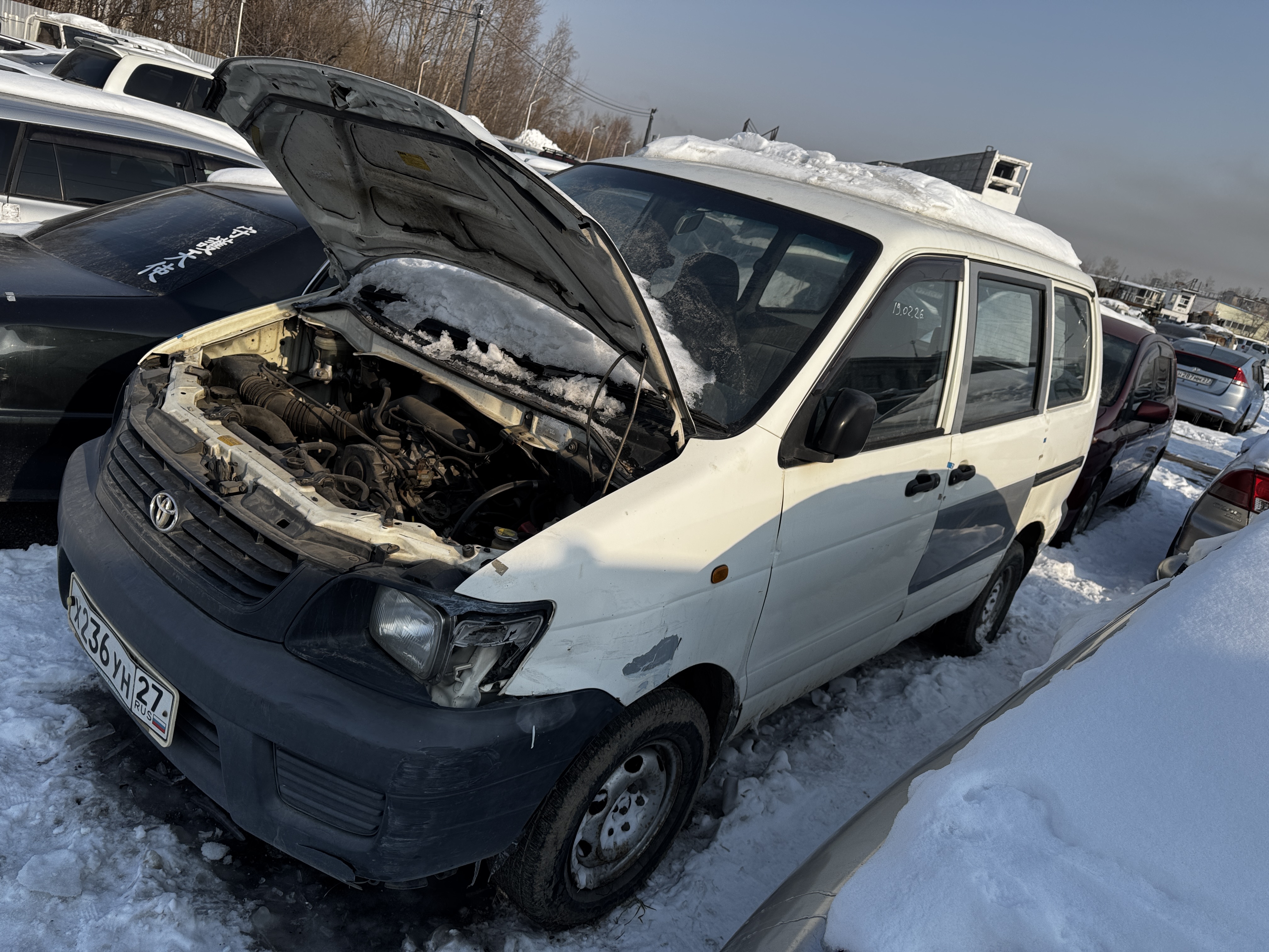 Автомобиль марки Toyota Lite Ace, г/н Х236УН27, 2000 г.в, № кузова CR520008481