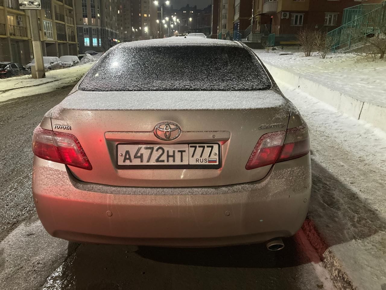АМТС Тойота Камри, 2008 г.в., г/н А472НТ777, VIN JTNBE40K903188112