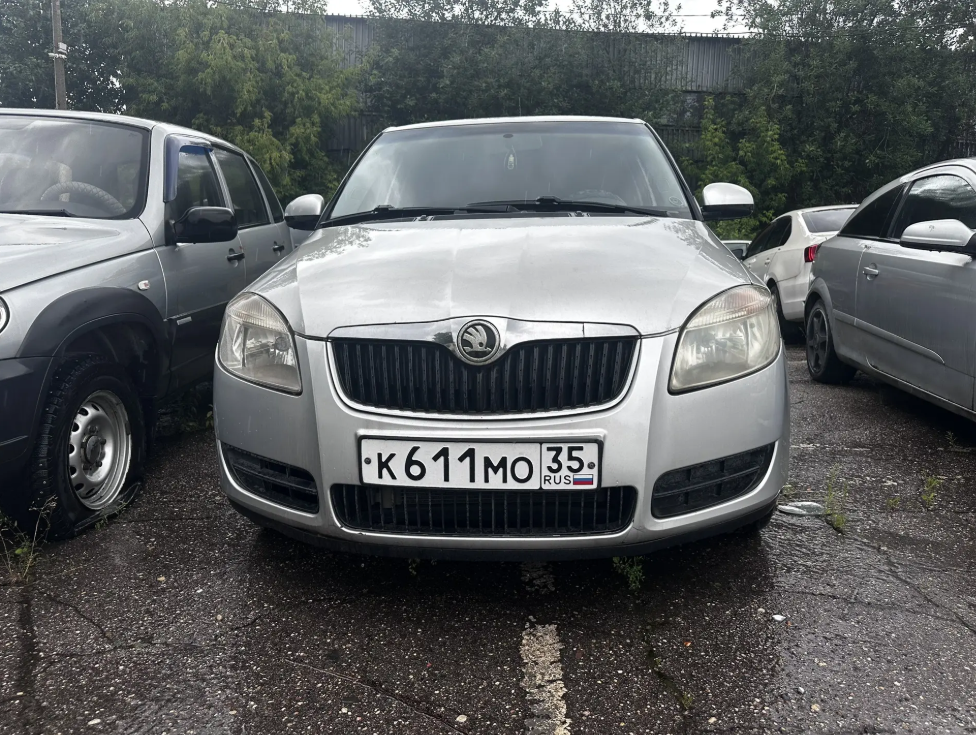 автотранспортное средство "Шкода Фабия", VIN:TMBBH45J683085818, грз:К611МО/35