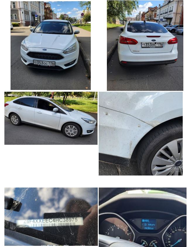 Ford Focus, год изготовления 2017, VIN Z6F4XXEEC4HC38975