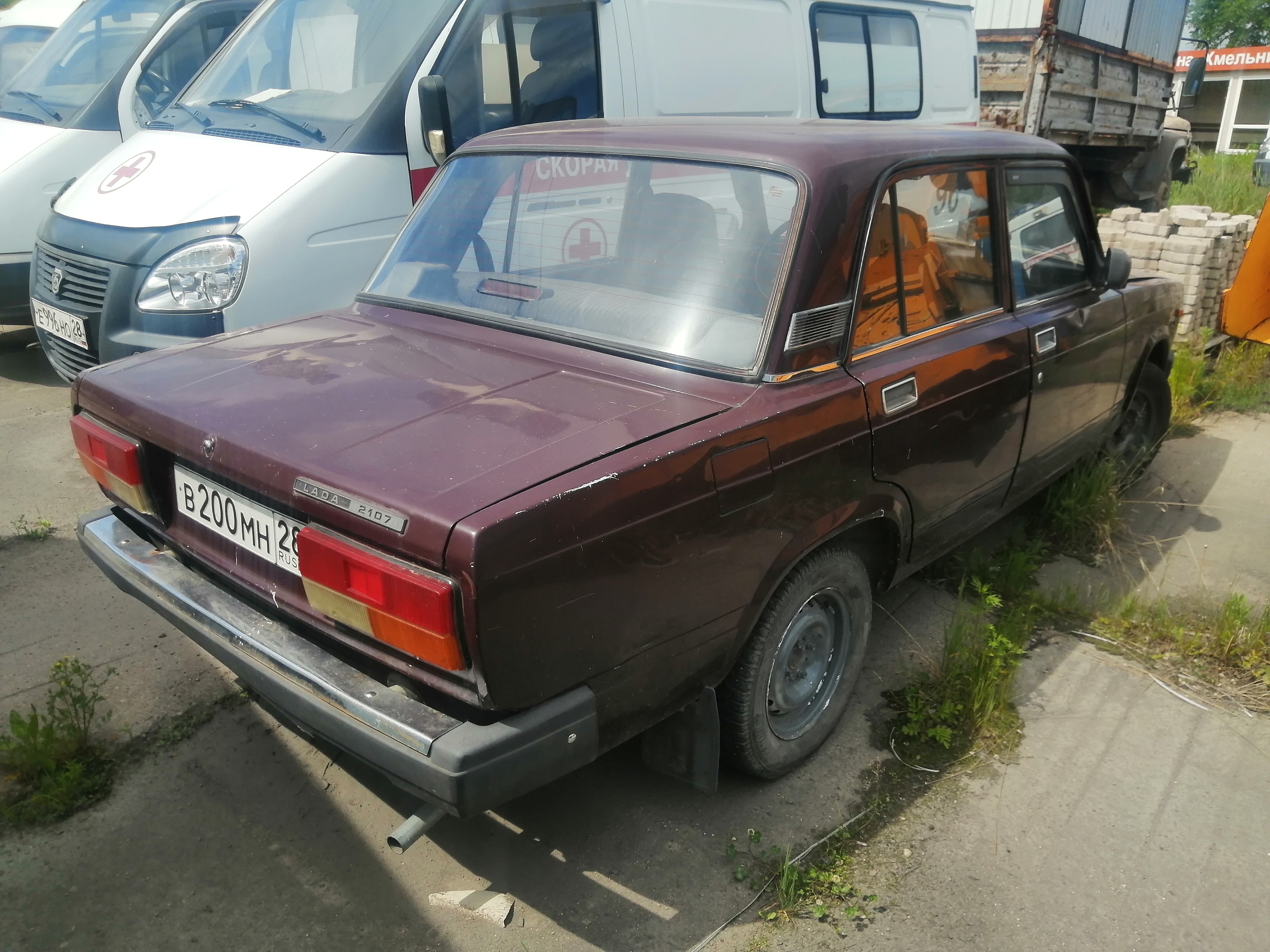 Легковой автомобиль LADA 210740, (VIN) ХТА21074082808880, год выпуска 2008