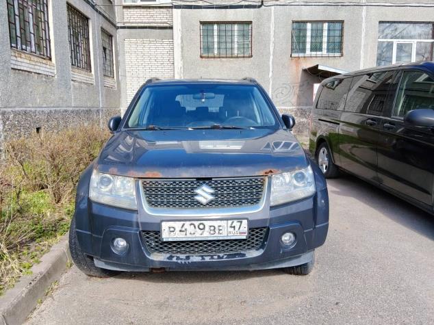 Автомобиль SUZUKI GRAND VITARA, 2010 г.в., государственный регистрационный знак В409ВВ47