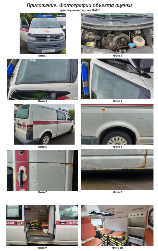 Автомобиль скорой медицинской помощи 22441С (Фольксваген Транспортер)