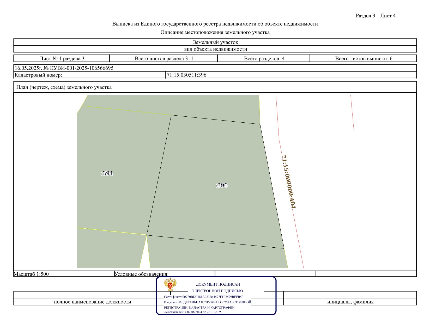 Аукцион на право заключения договоров аренды земельных участков с кадастровыми номерами 71:15:030511:394, 71:15:030511:396 в электронной форме