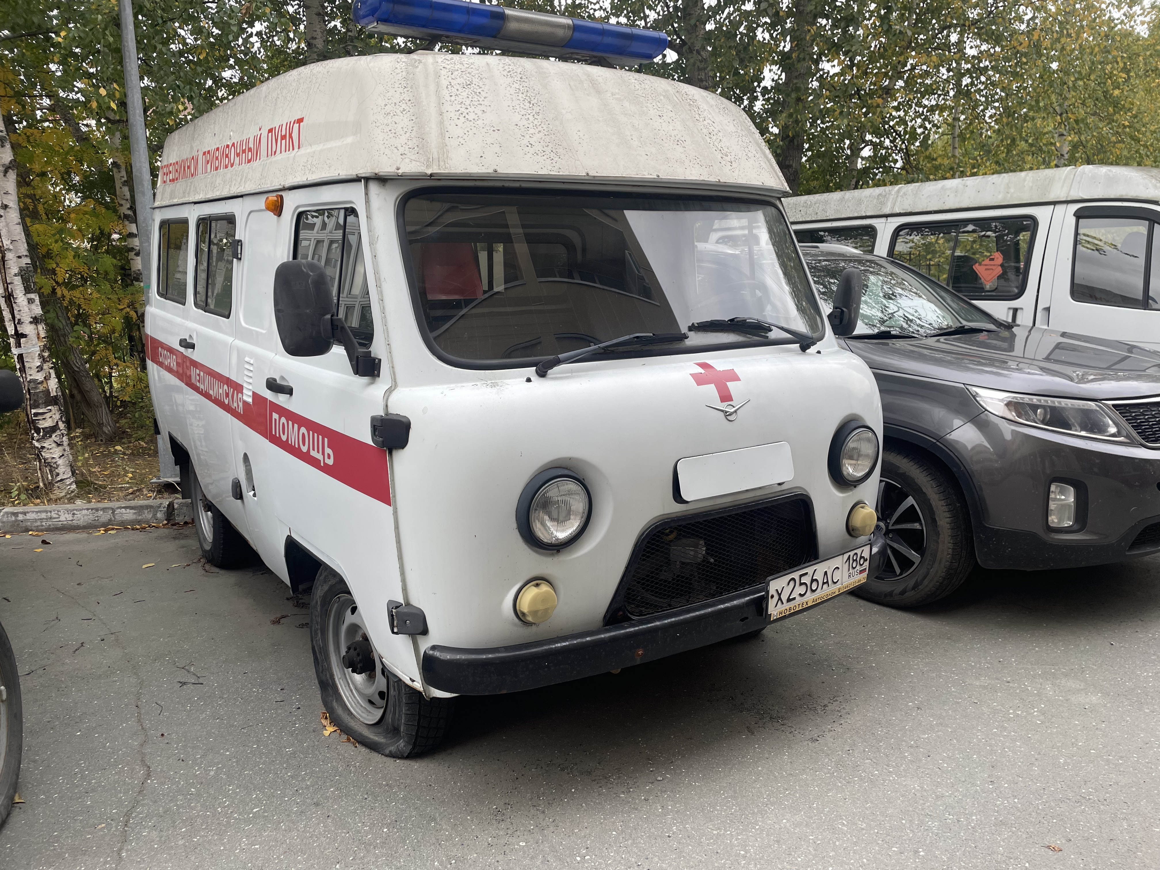 Транспортное средство Специализ.автомобиль (А/м скорой мед.помощи) УАЗ 396255, 2012 года изготовления, идентификационный номер (VIN) XTT396255D0478553