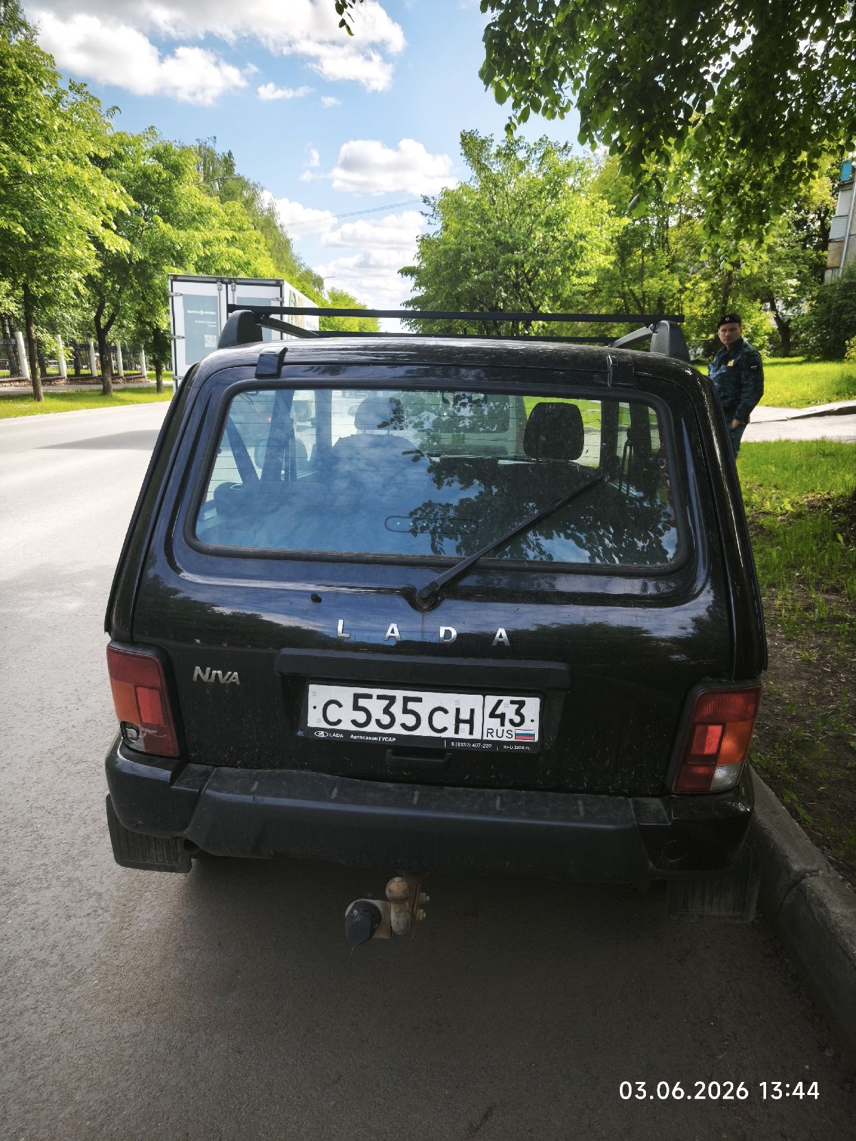 Легковой автомобиль LADA 4X4; 2023 г.в.; г/н: С535СН43, цвет: черный; VIN: XTA212140R2502706