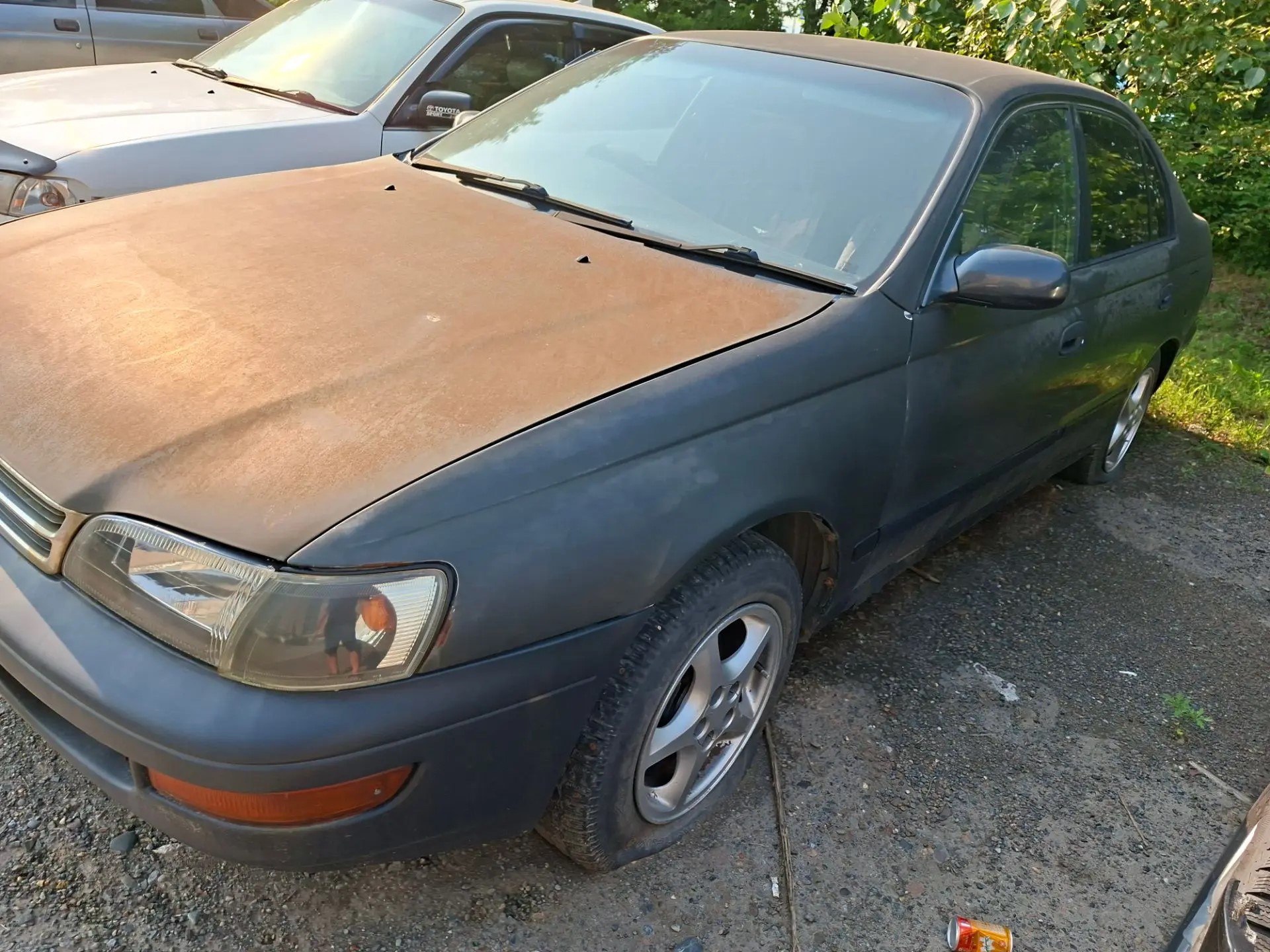 Автомобиль TOYOTA CORONA, г/н Н429РТ124, 1993 г.в., кузов № ST1900023642, двигатель № 0467301, цвет темно-серо-голубой. Рабочее состояние, и комплектность автомобиля не проверялось. Находится в г. Красноярск, данное имущество обращено в доход государства (Документы, ключи отсутствуют). (2638/25)
