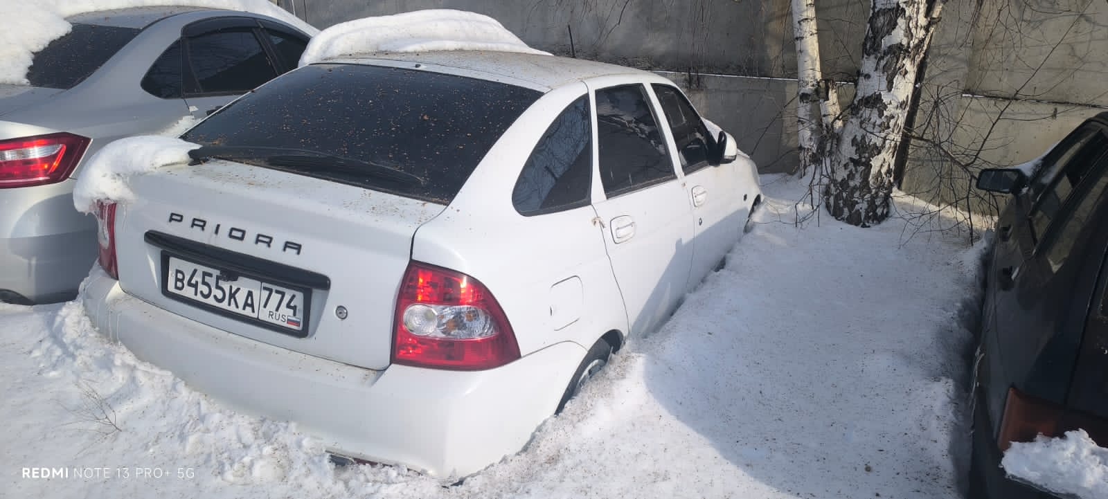 Автомобиль марки "Лада Приора, г.р.з. В455КА774 VIN:XTA217230B0176942