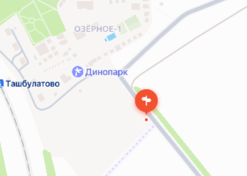 РФ, РБ, Абзелиловский район, СП Краснобашкирский сельсовет, а/д Станция Ташбулатово - Баимово - Озерный - а/д Белорецк - Учалы - Миасс на 1 км +230 м по направлению в сторону с. Баимово