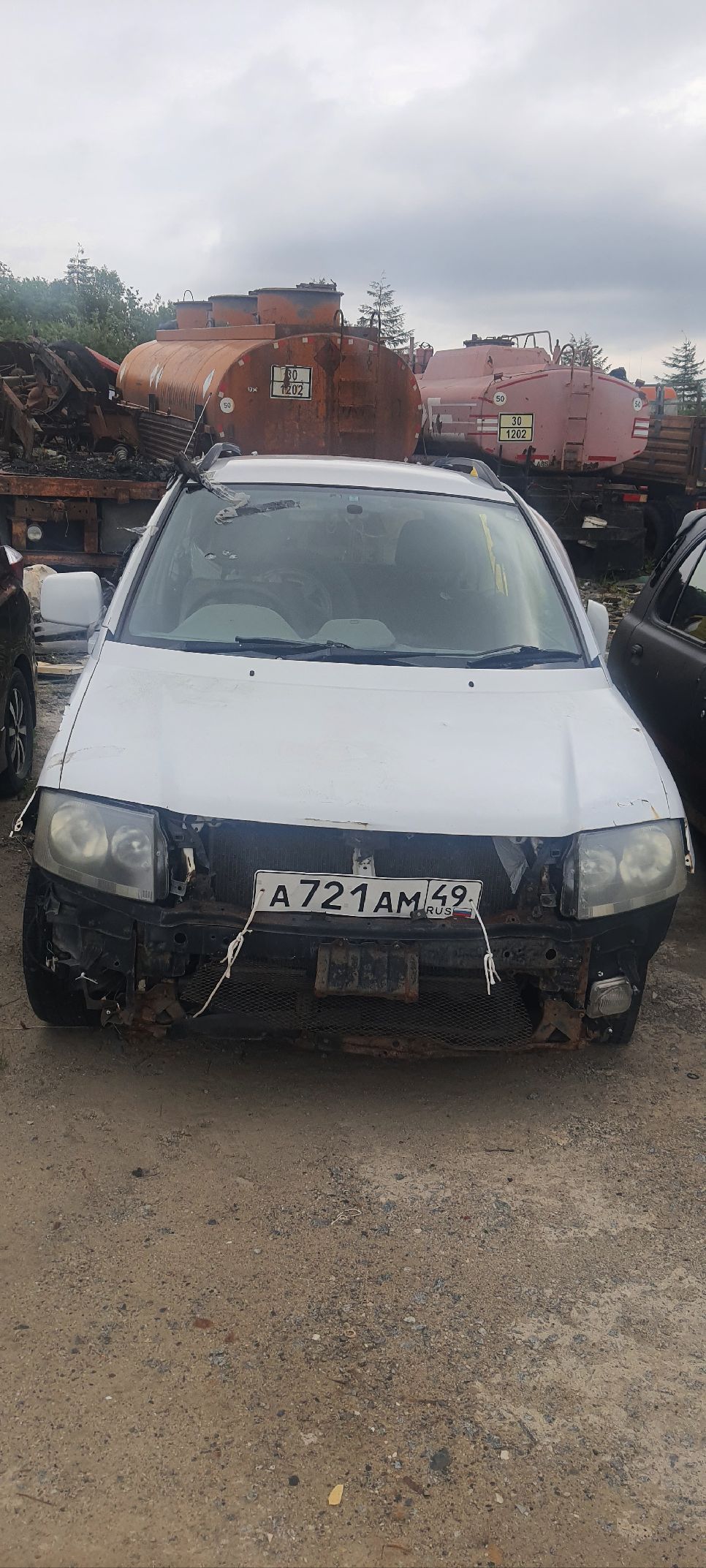 Автомобиль марки « МИЦУБИСИ РВР» (Mitsubishi RVR),                                        г/н А 721 АМ 49, Год выпуска: 2000        Цвет: белый                                              Номер кузова: N74W0201790                  (документы отсутствуют, ключи отсутствуют)