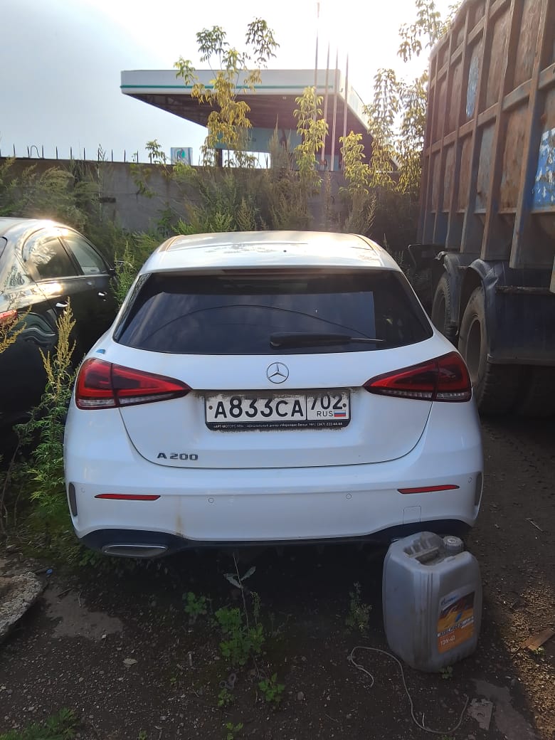 Автомобиль марки Mercedes-benz A-class, г/н А833СА702, VIN W1K1770871V065814