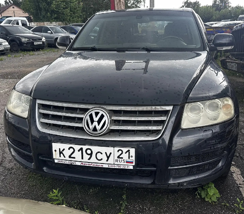 автомобиль "Volkswagen Tuareg",гнз К219СУ/21, VIN WVGZZZ7LZ7D056225