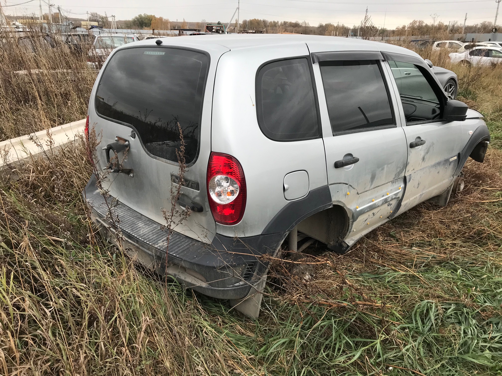 Автомобиль Шевроле Нива 212300-55, г/н Н047СМ 154, VIN X9L2123000J0662807 , г.в. 1993, (каркас машины, колеса, фары, салон отсутствует, ключи в наличии, документы отсутствуют, залог)