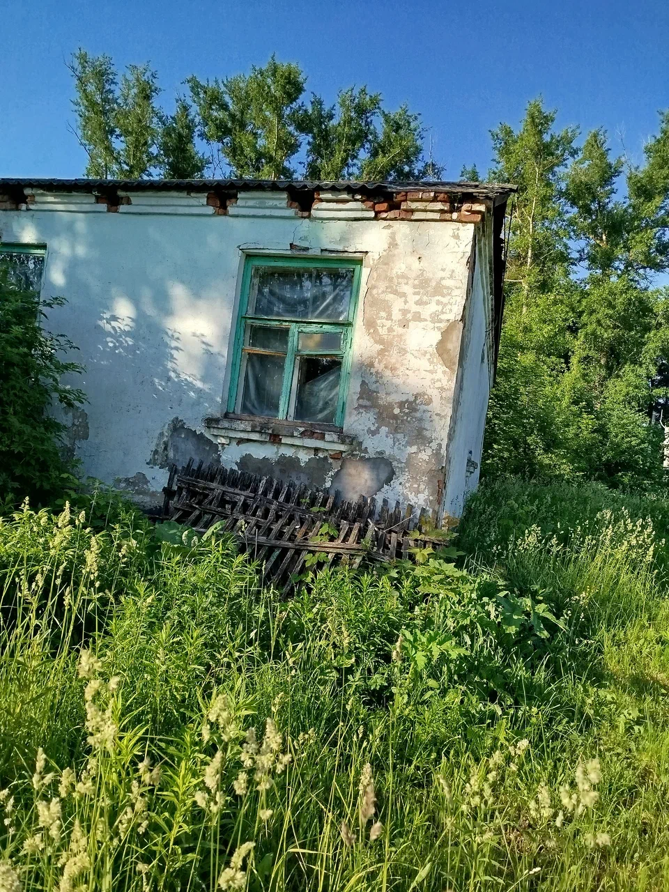 Здание с земельным участком