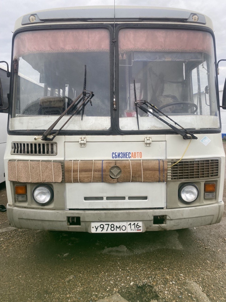 Автобус ПАЗ 32053, 2014 г.в., г/н У978МО116, VIN: X1M3205B0E0004145.