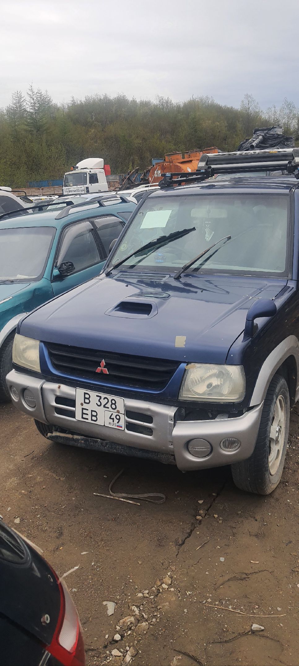 Автомобиль марки «MITSUBISHI PAJERO MINI», г/н в 328 ЕВ 49, 2001 г.в., цвет синий-серыйИдентификац. номер (VIN) ОТСУТСТВУЕТ; Код ТИПА 29, Легковой прочее Категория В/М1 Модель, номер двиг.: 107778; Номер шасси (рамы): ОТСУТСТВУЕТ; Номер кузова (прицепа) H58A0210263; Код цвета кузова 6; Мощн. Двиг. л.с. (кВт) 64 (47.1); Объем двигателя, см. куб 659; Масса разр./без нагр., кг 1170/950