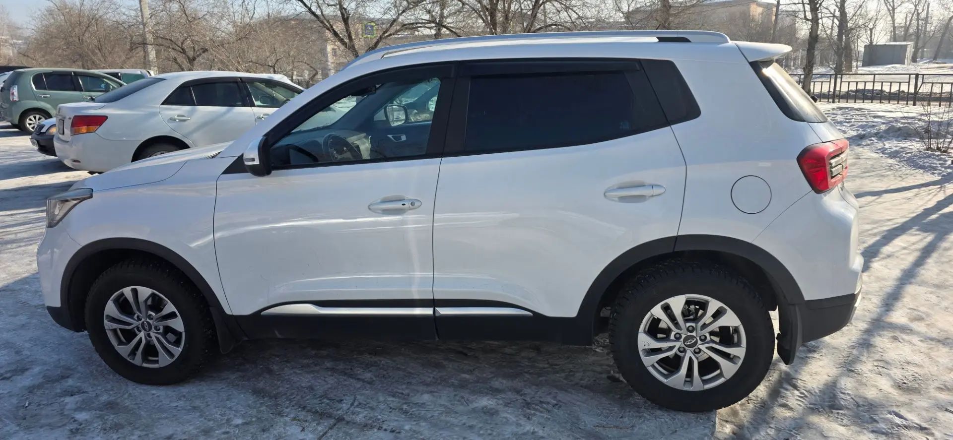 Транспортное средство Chery Tiggo 4, 2021 года выпуска, цвет - белый, идентификационный номер (VIN) LVVDB21B1MD210795, государственный регистрационный номер В351МС03.