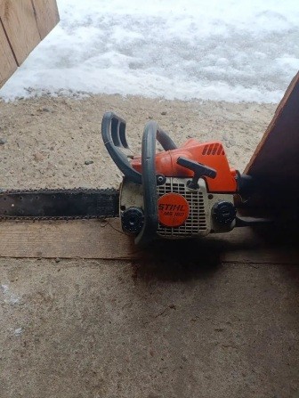 Бензопила STIHL MS 180. Рабочее состояние, и комплектность не проверялось. Находится в Каратузском районе, данное имущество обращено в доход государства. (51К/2026)