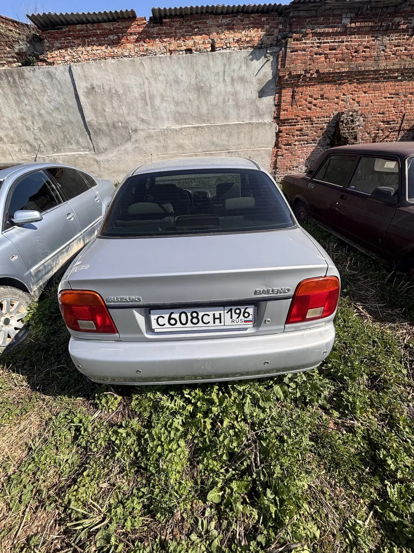 Автомобиль Сузуки Балено, 1998 г. в., г/н С608СН196, VIN JSAEGC31S00160278