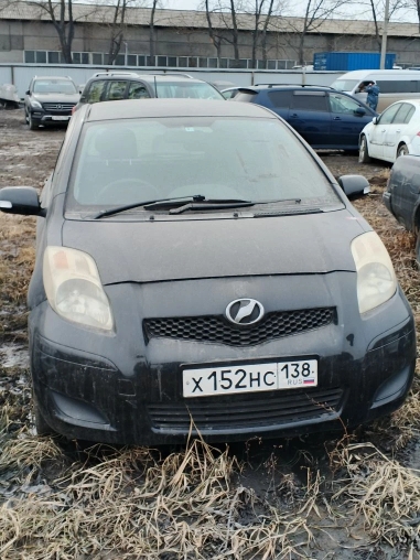 Автотранспортное средство Toyota Vitz, 2010 года выпуска, номер кузова (прицепа) KSP905179569.