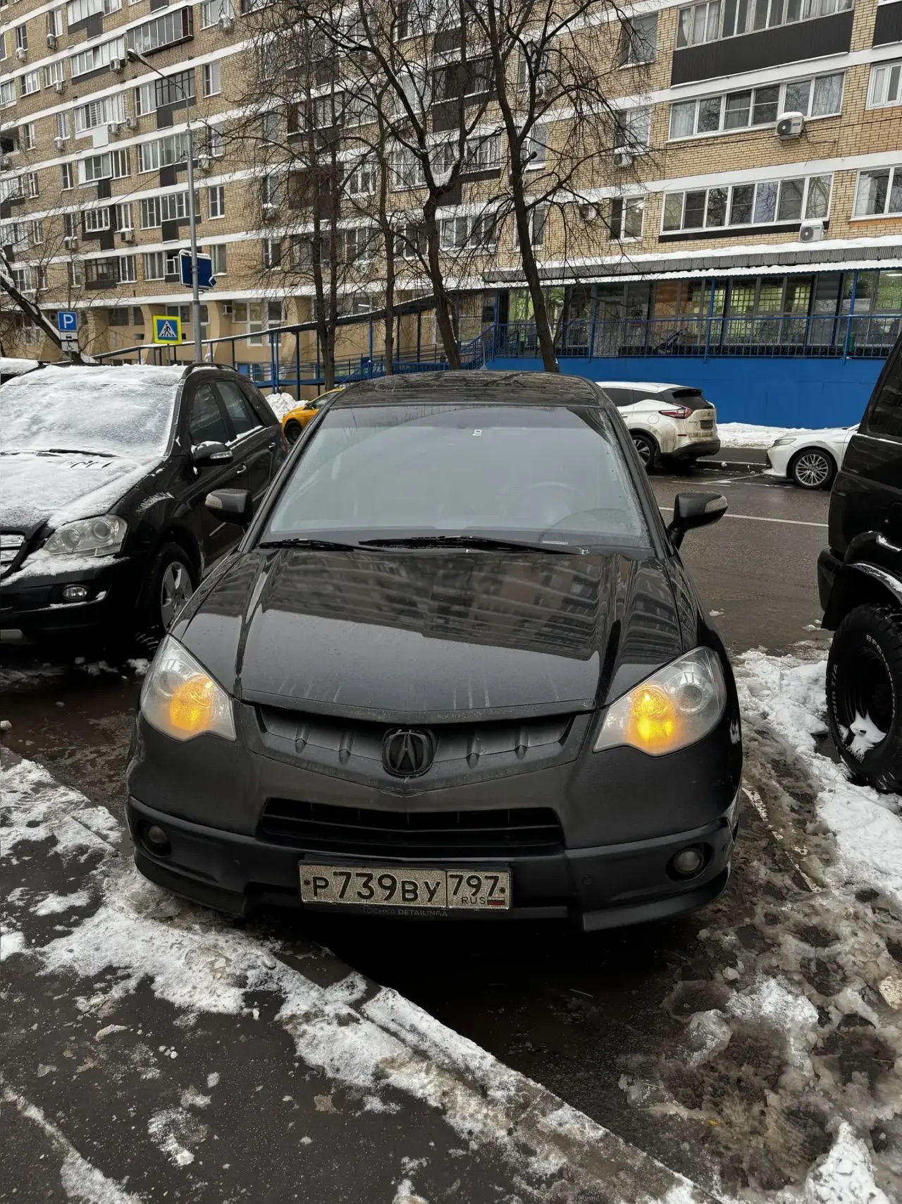 АМТС ACURA RDX, 2006гв, г/н Р739ВУ797, цвет черный, VIN 5J8TB18257A011469