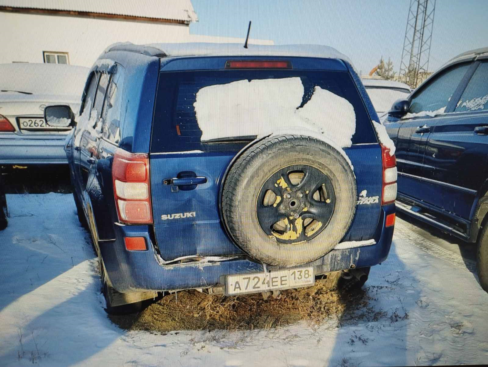 Автомобиль "Сузуки Grand Vitara", гос. номер А724ЕЕ 138