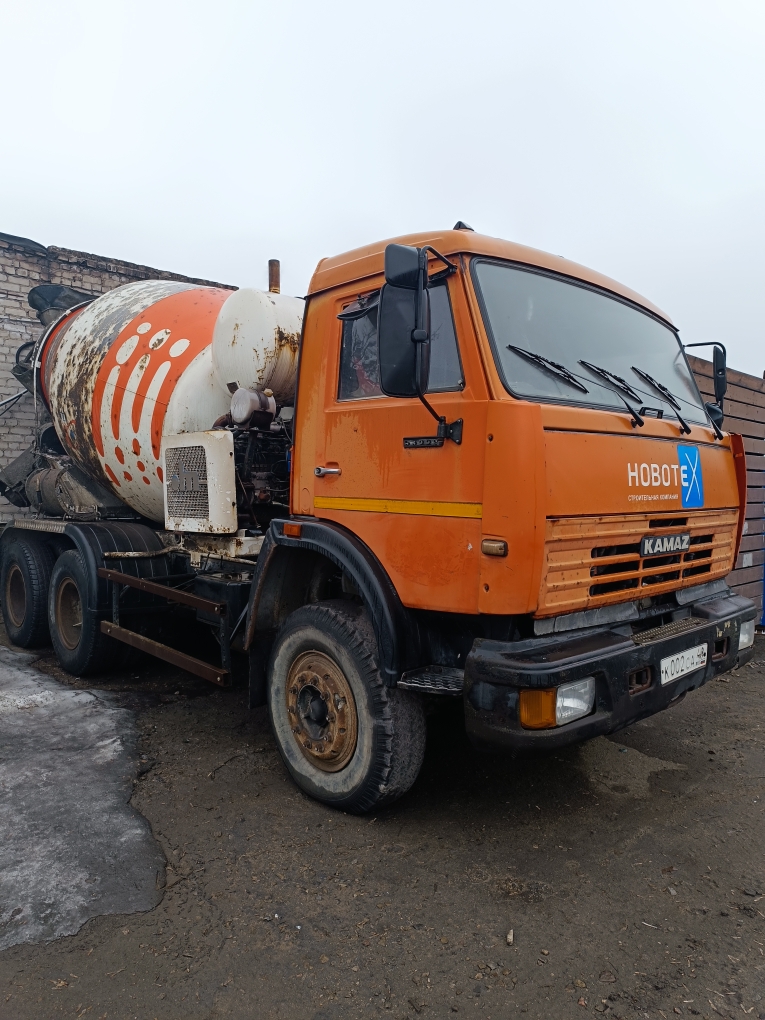 Автобетоносмеситель 58147С шасси Камаз 533229R, 2008 г.в.