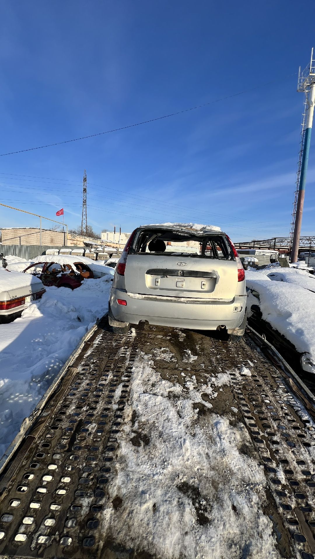 Автомобиль марки Лада Калина, 2011 г/в, без г/н, VIN XTA111930B0147723