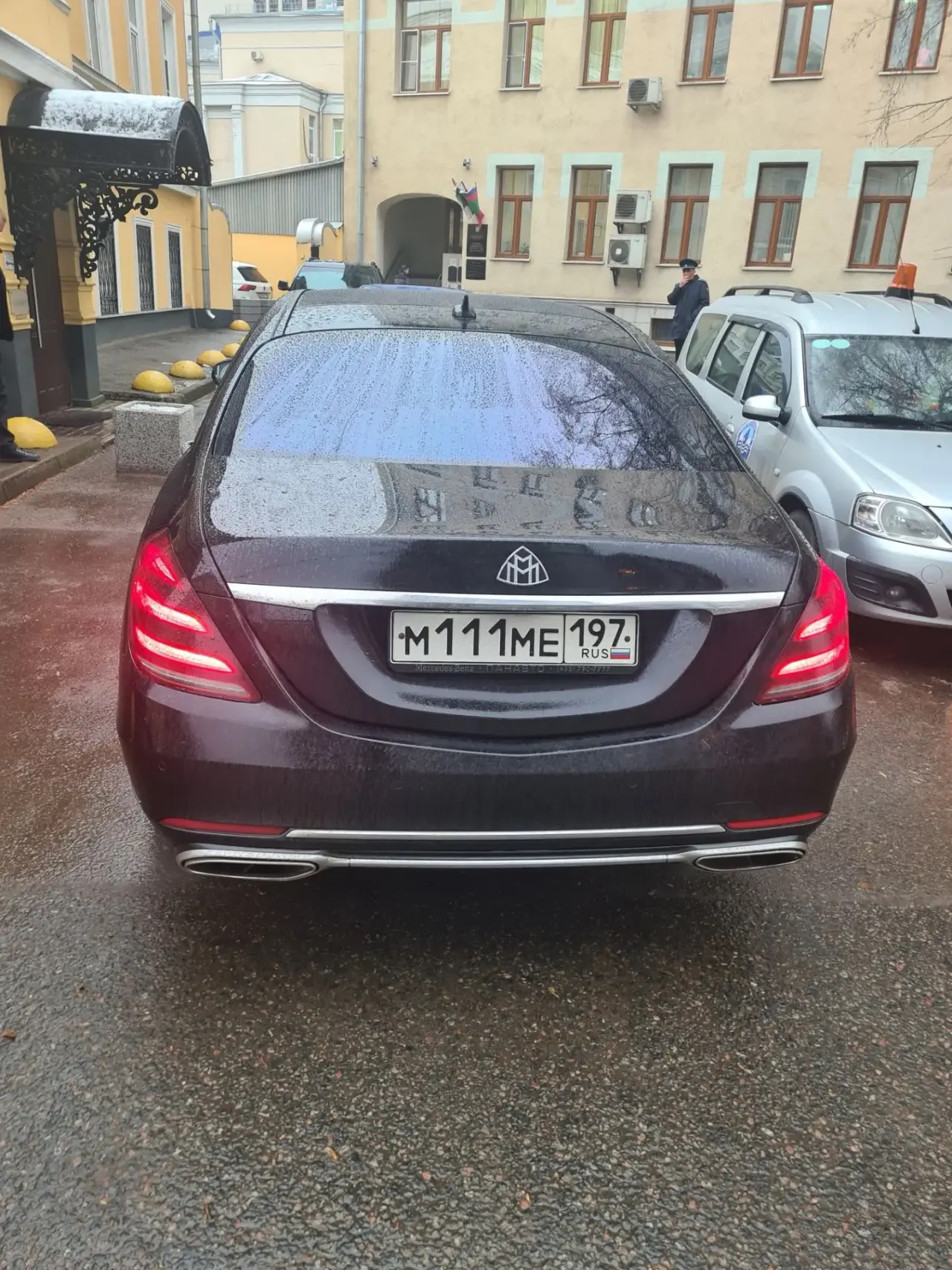 АМТС МЕРСЕДЕС-БЕНЦ Ѕ450 4 MATIC, 2017 г.в., г/н М111МЕ197, цвет черный, VIN WDD2229641A372341